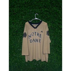 Vintage Notre Dame Coca-Cola Jersey, Adult Mens XL, Reworked Vintage, College